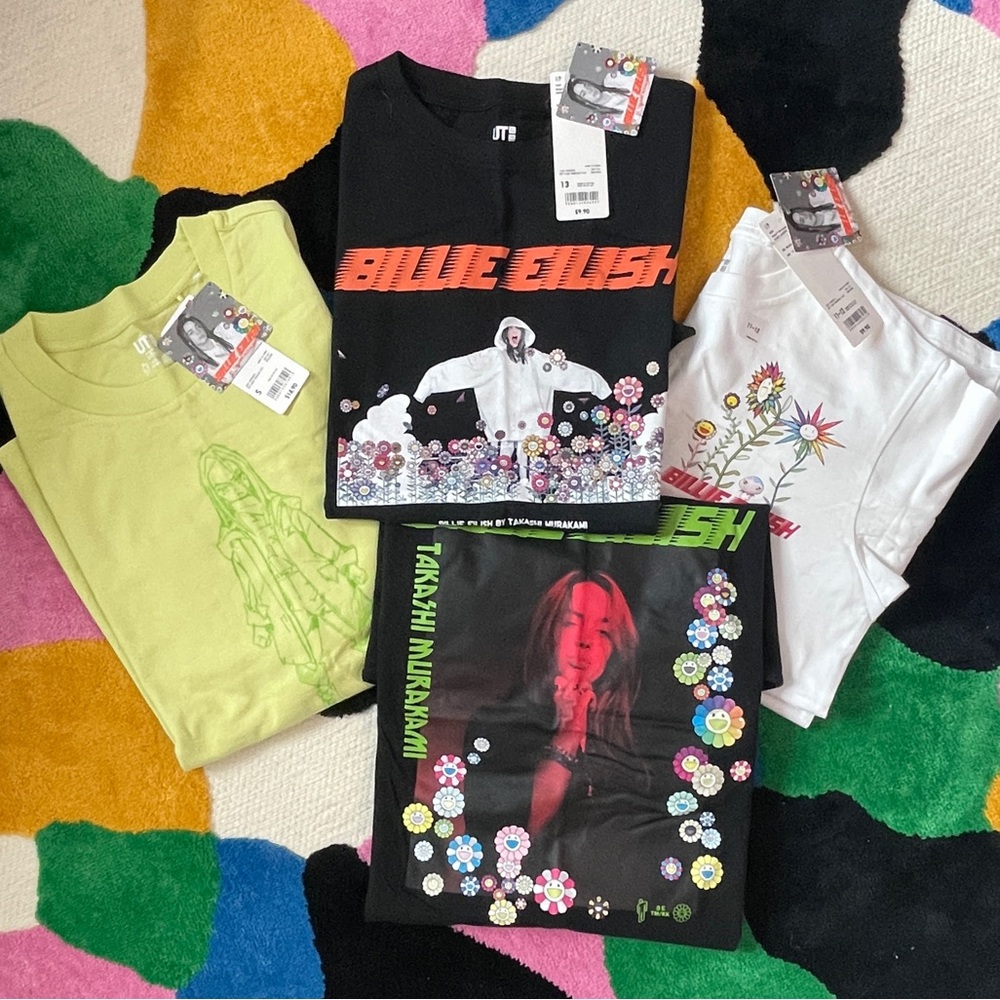 Billie Eilish t-shirt bundle
